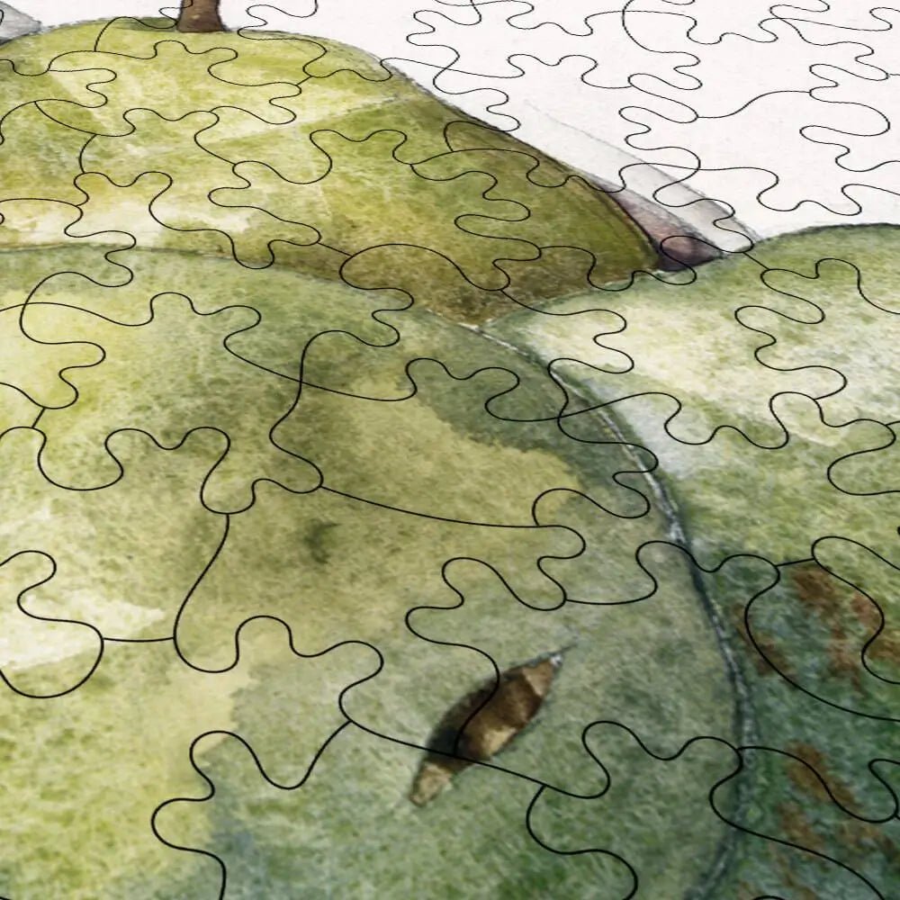 Green Pears Puzzle - PuzzlesPrint