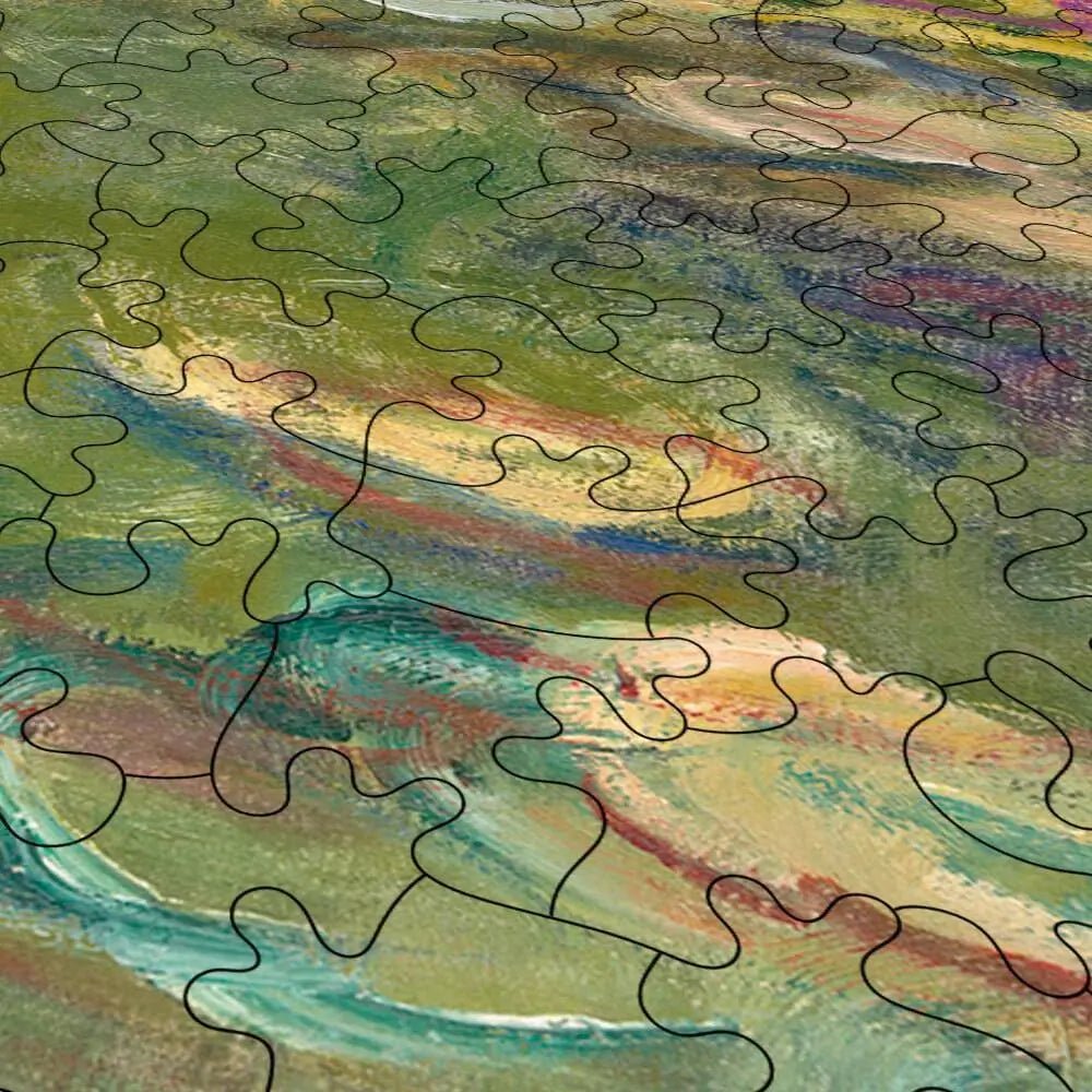 Water Lilies Puzzle - PuzzlesPrint