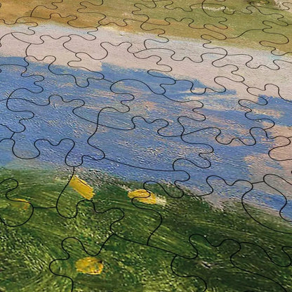 On the Bank of the Seine, Bennecourt Puzzle - PuzzlesPrint