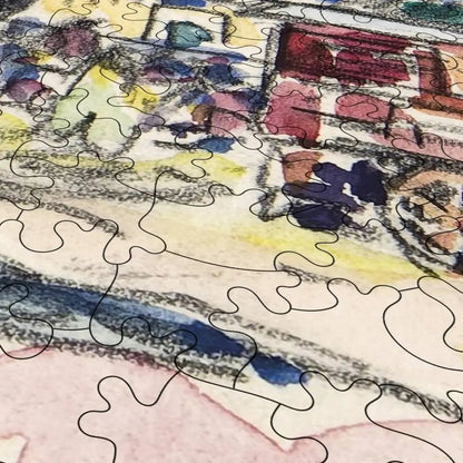 Village Festival (La Vogue) Puzzle - PuzzlesPrint