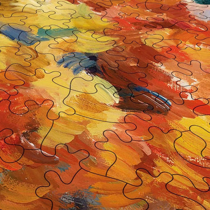 The Flowered Vase Puzzle - PuzzlesPrint