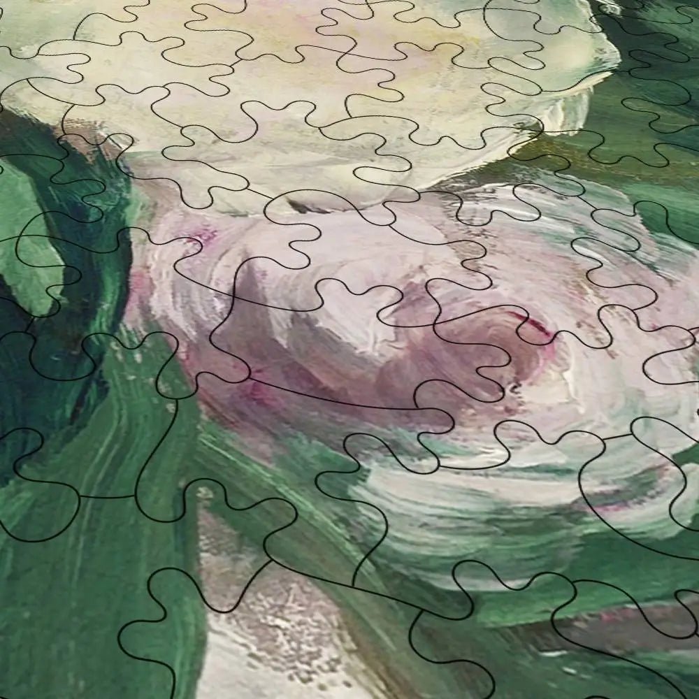Peonies Puzzle - PuzzlesPrint
