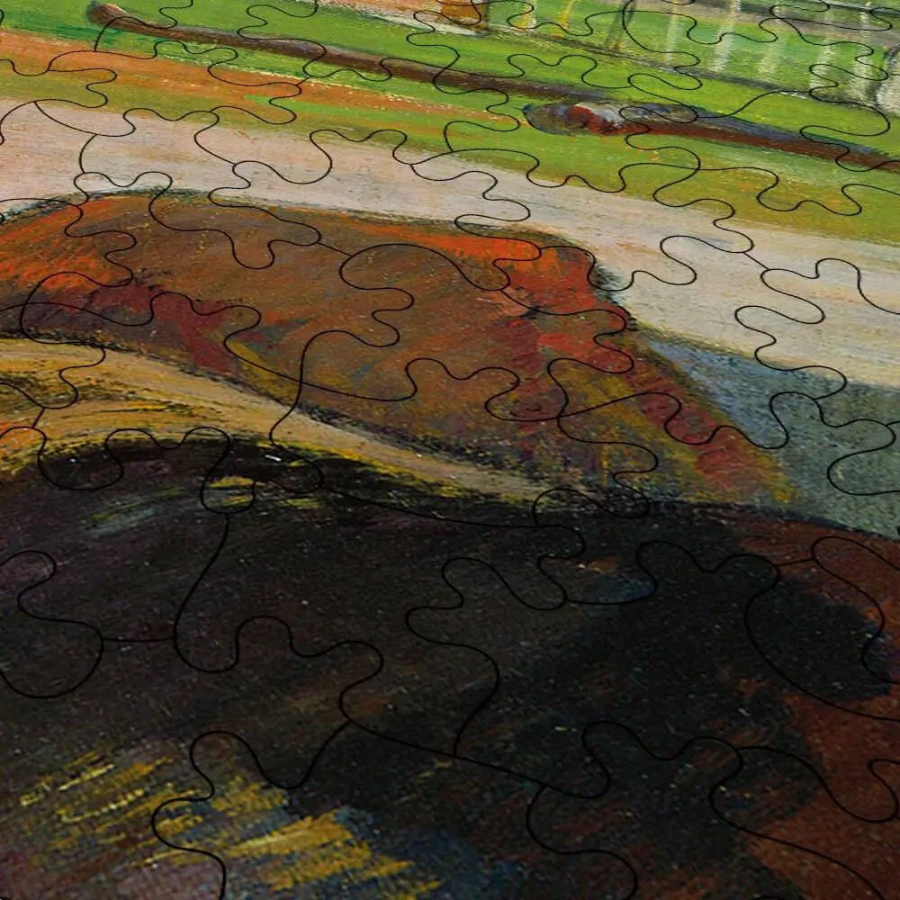 Landscape at Le Pouldu Puzzle - PuzzlesPrint