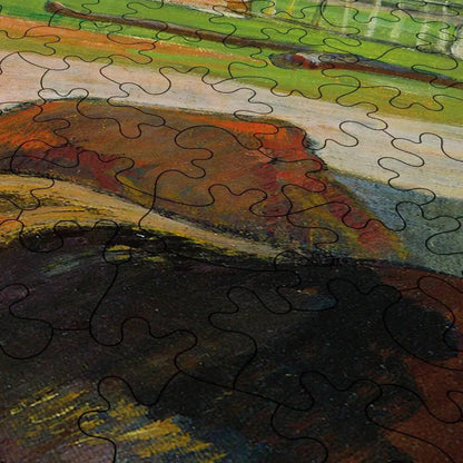 Landscape at Le Pouldu Puzzle - PuzzlesPrint