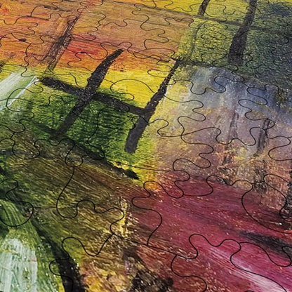 Tree and Architecture - Rhythms Puzzle - PuzzlesPrint