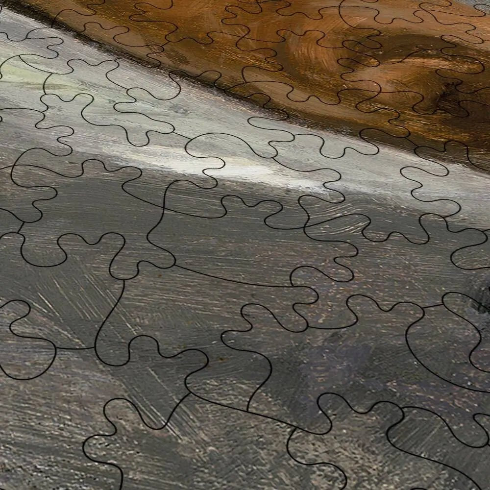 Still Life with Bottle, Carafe, Bread, and Wine Puzzle - PuzzlesPrint