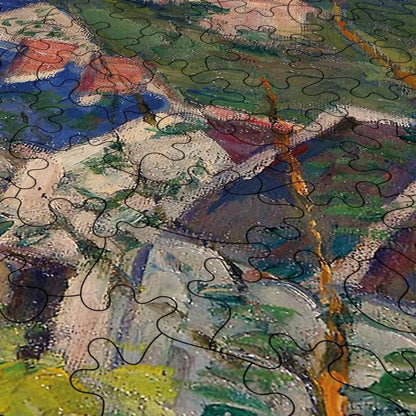 Auvers, Panoramic View Puzzle - PuzzlesPrint