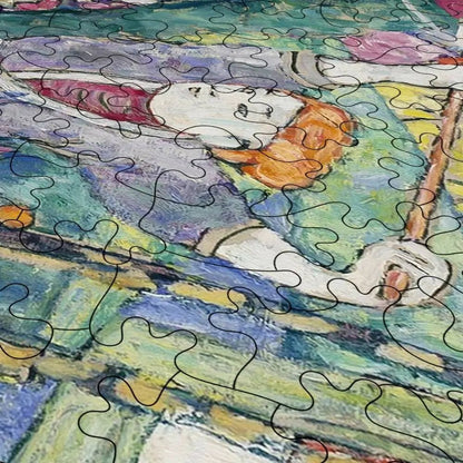 Portrait of Friederike Maria Beer Puzzle - PuzzlesPrint