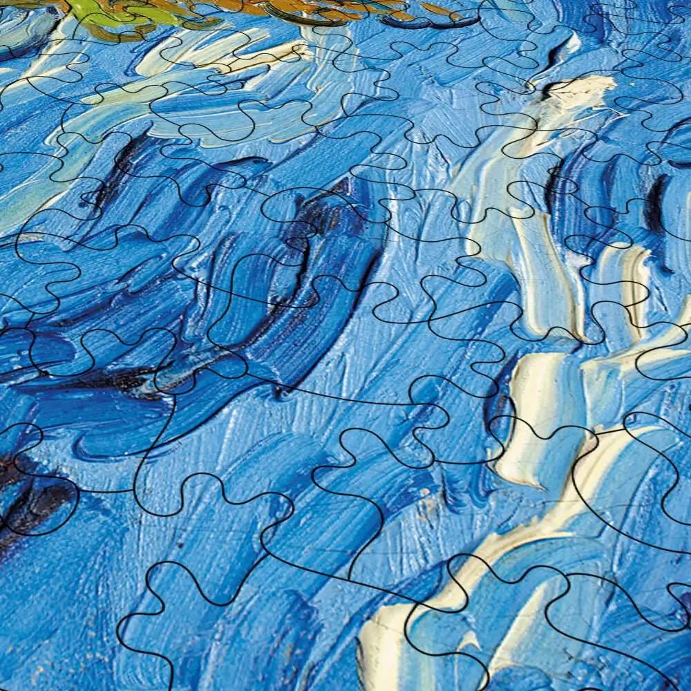 The Poplars at Saint - Rémy Puzzle - PuzzlesPrint