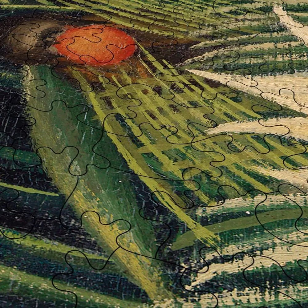 Monkeys and Parrot in the Virgin Forest Puzzle - PuzzlesPrint