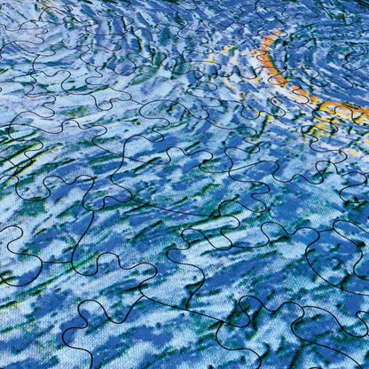 Road with Cypress and Star Puzzle - PuzzlesPrint