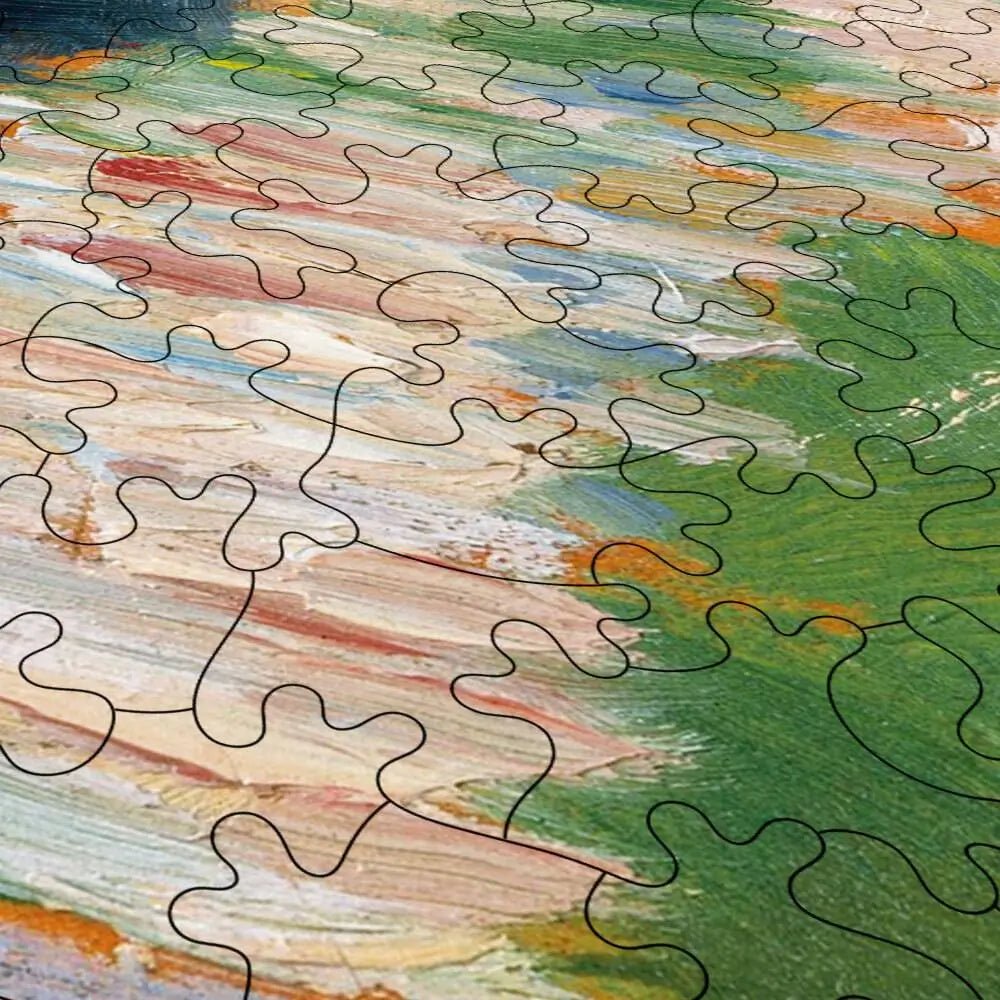 View of the Seine Puzzle - PuzzlesPrint