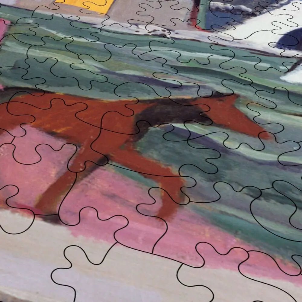 View of Basel and the Rhine Puzzle - PuzzlesPrint