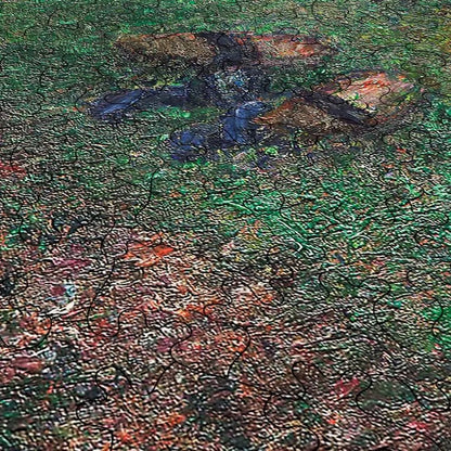 Woman Bathing Her Feet in a Brook Puzzle - PuzzlesPrint