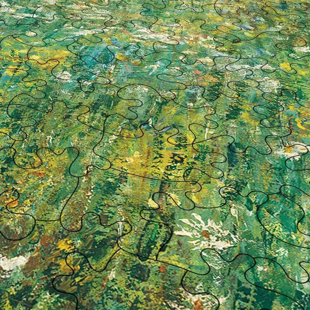 Banks of the Seine, Vétheuil Puzzle - PuzzlesPrint