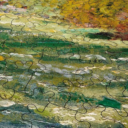 Landscape - The Parc Monceau Puzzle - PuzzlesPrint