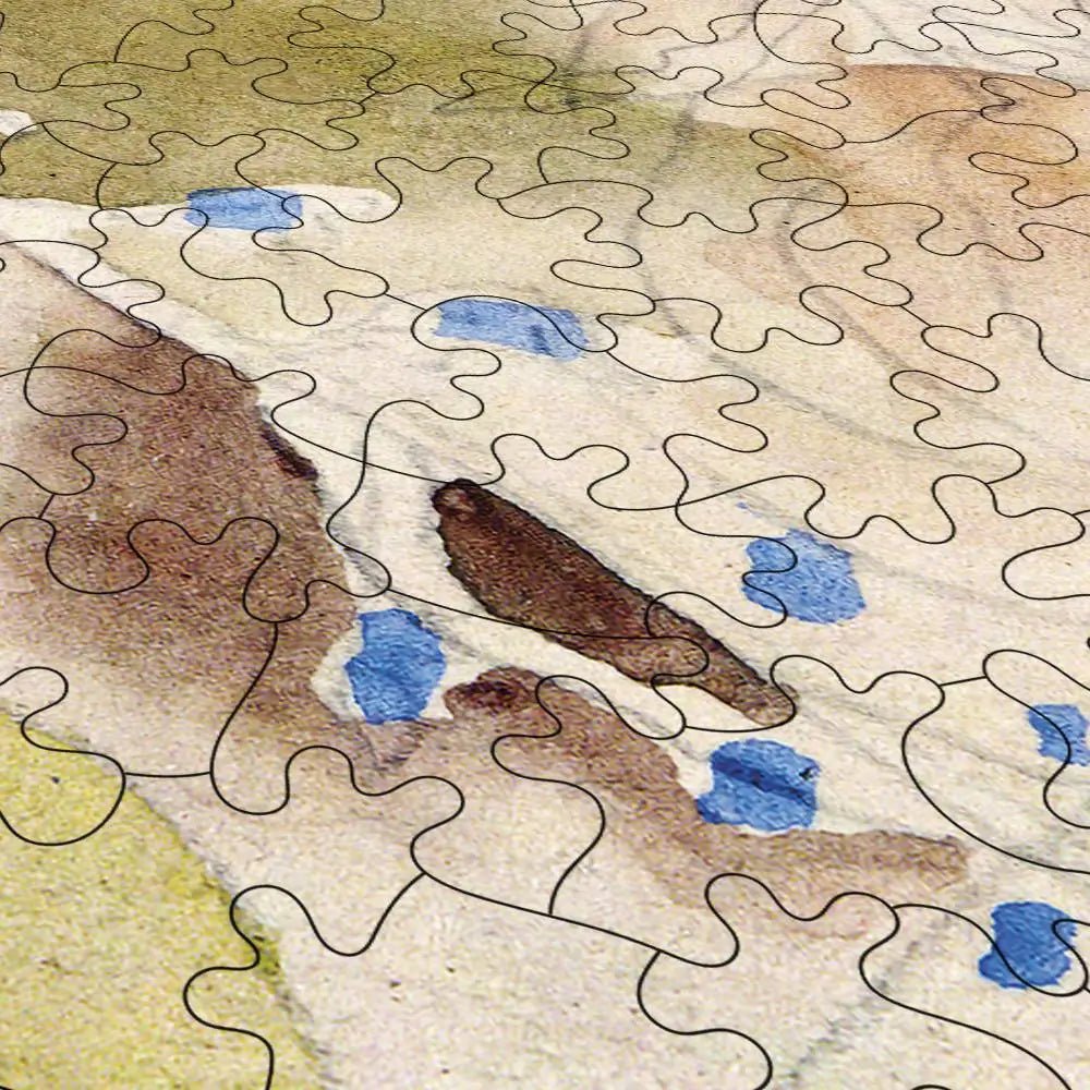 Peachy Rose Puzzle - PuzzlesPrint