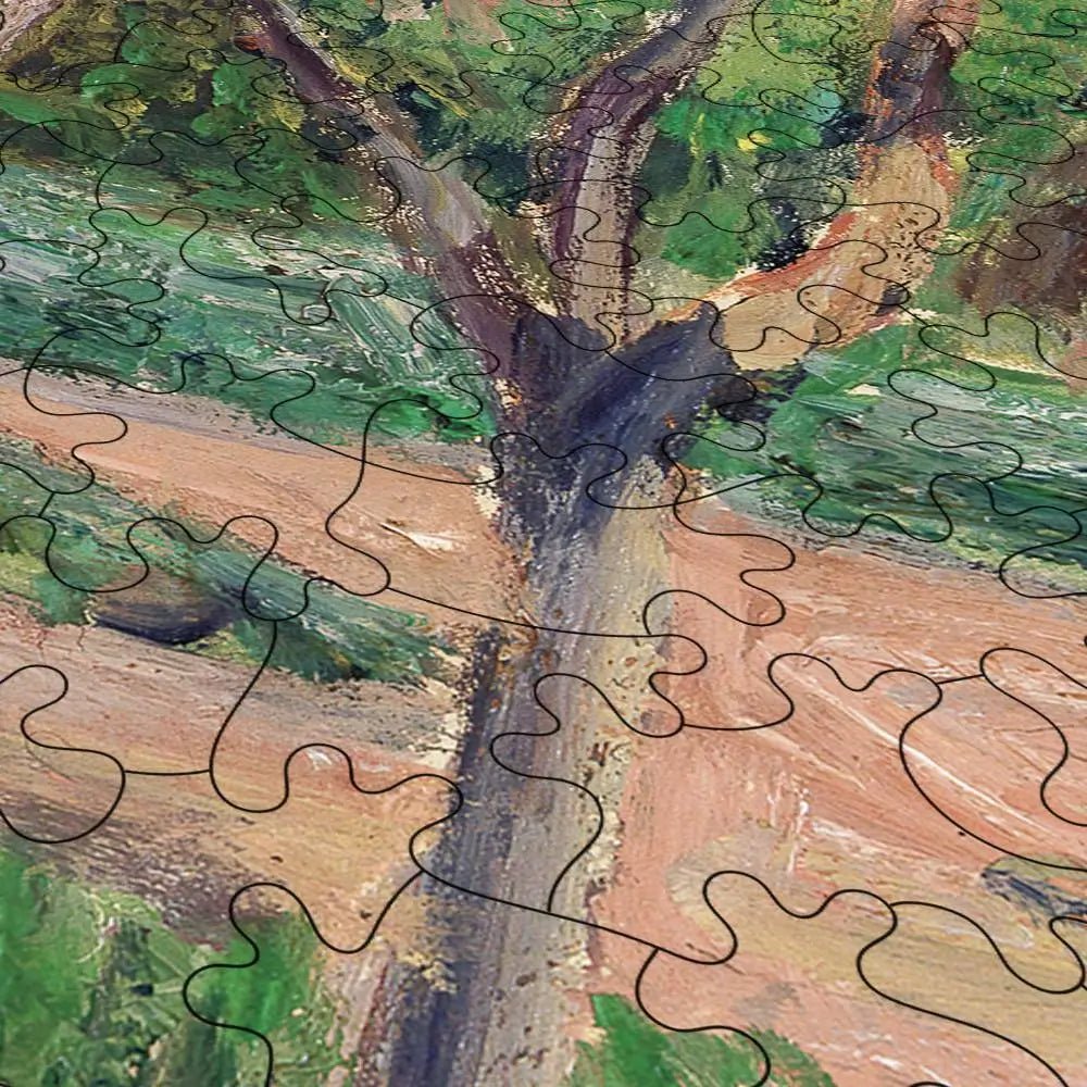 Garden in Full Sunlight, Pontoise Puzzle - PuzzlesPrint