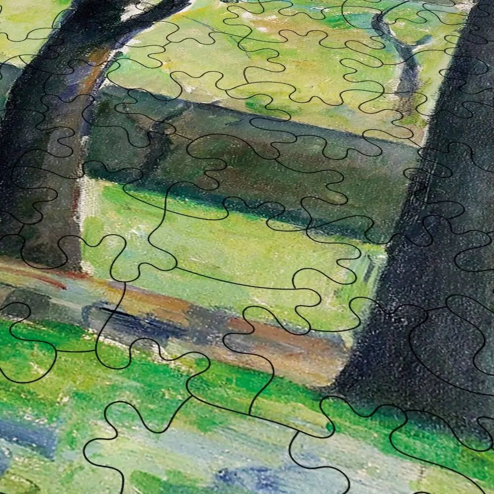 Chestnut Trees at Jas de Bouffan Puzzle - PuzzlesPrint