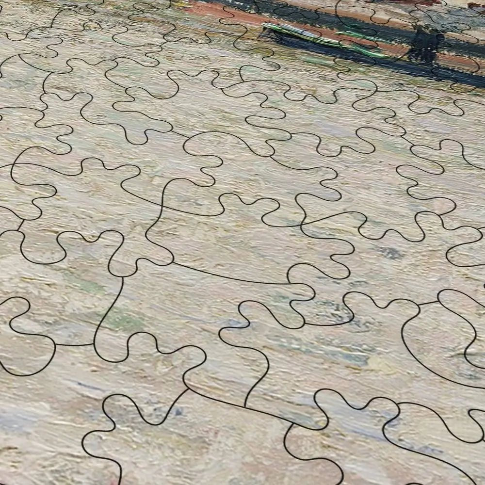 Morning, An Overcast Day, Rouen Puzzle - PuzzlesPrint