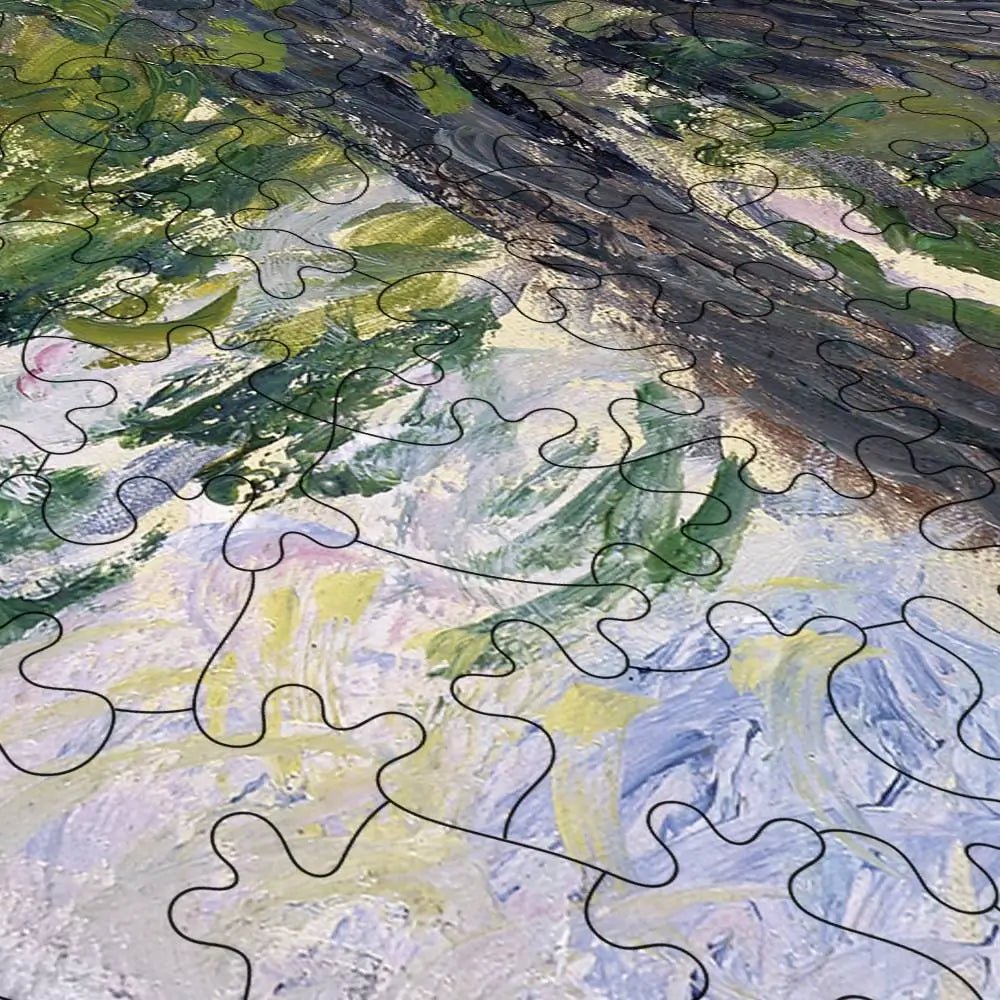 Chestnut Trees in Osny Puzzle - PuzzlesPrint