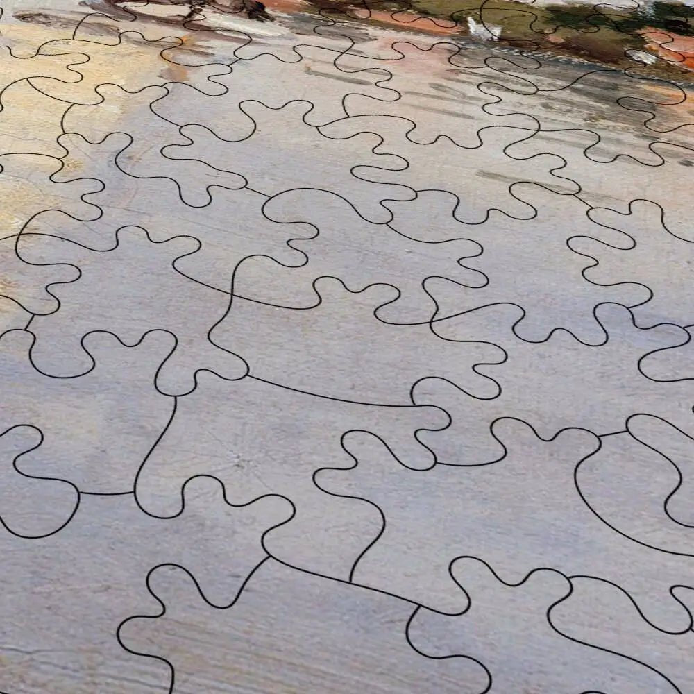 Houses on the Achterzaan Puzzle - PuzzlesPrint