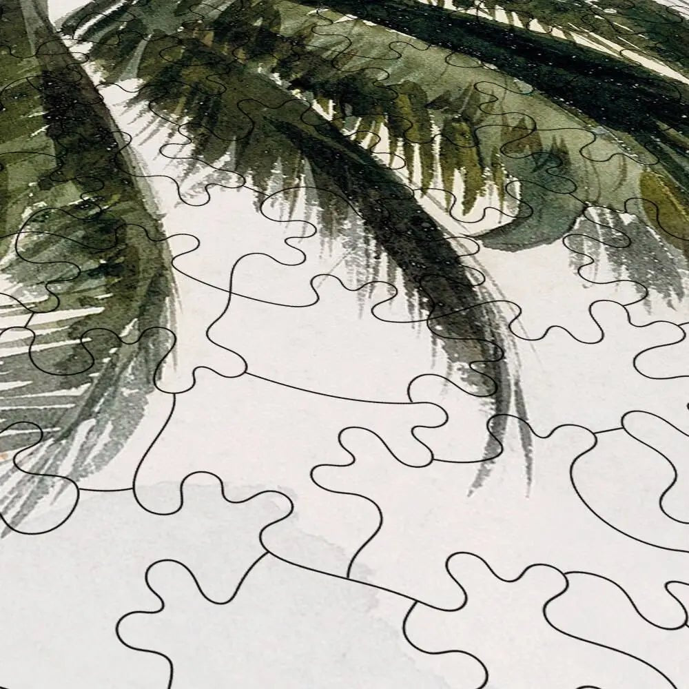 Palm tree, Nassau Puzzle - PuzzlesPrint