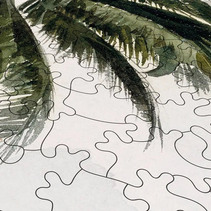 Palm tree, Nassau Puzzle - PuzzlesPrint