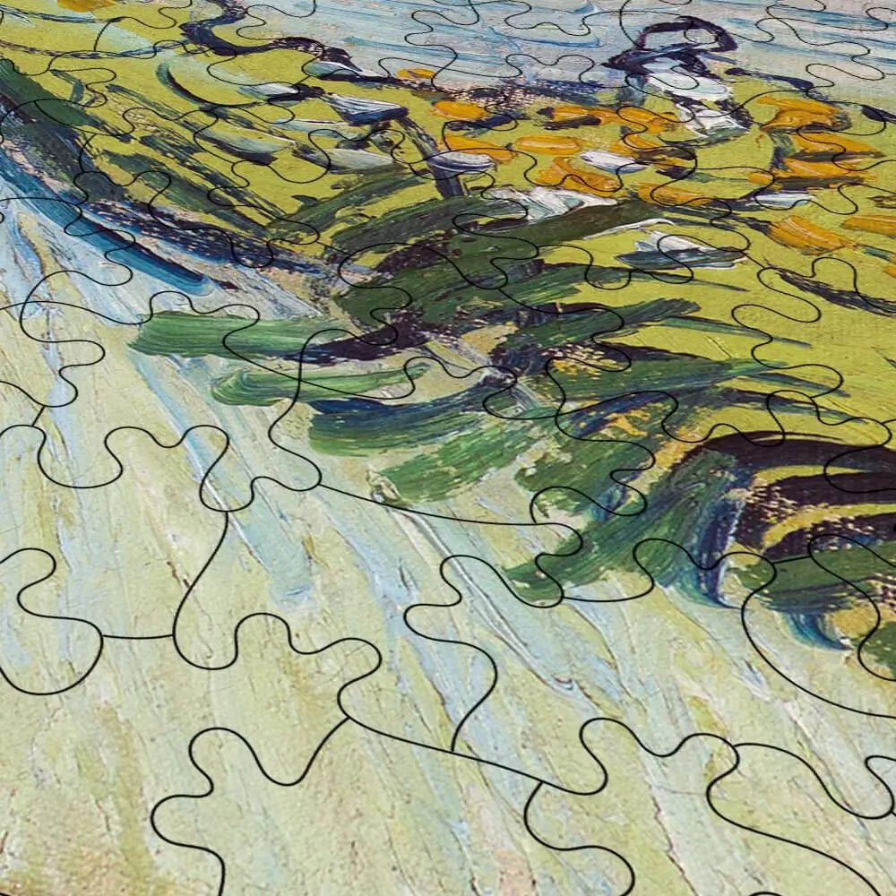 Stairway at Auvers Puzzle - PuzzlesPrint