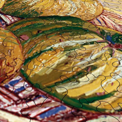 Still Life with Basket of Apples Puzzle - PuzzlesPrint