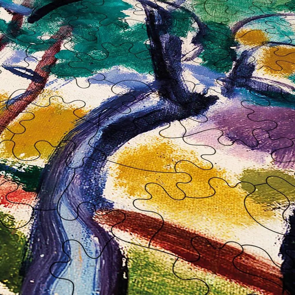 Landscape, Bridge, Huntingdon Valley Puzzle - PuzzlesPrint