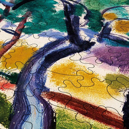 Landscape, Bridge, Huntingdon Valley Puzzle - PuzzlesPrint