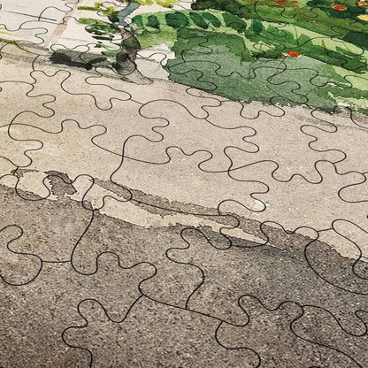 Native hut at Nassau Puzzle - PuzzlesPrint