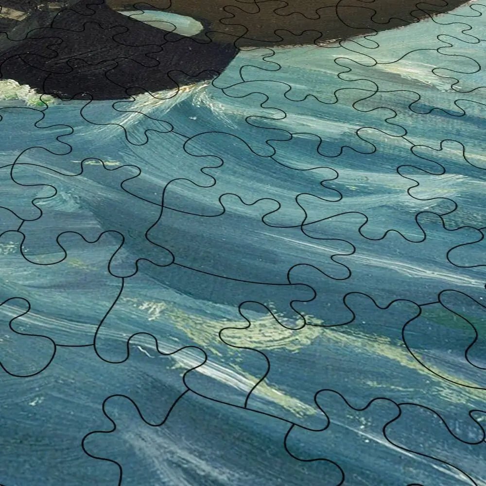 The Kearsarge at Boulogne Puzzle - PuzzlesPrint