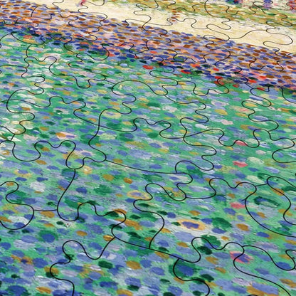 Entrance of The Port of Honfleur Puzzle - PuzzlesPrint