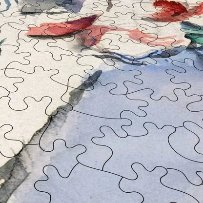 Roses in a Bottle Puzzle - PuzzlesPrint