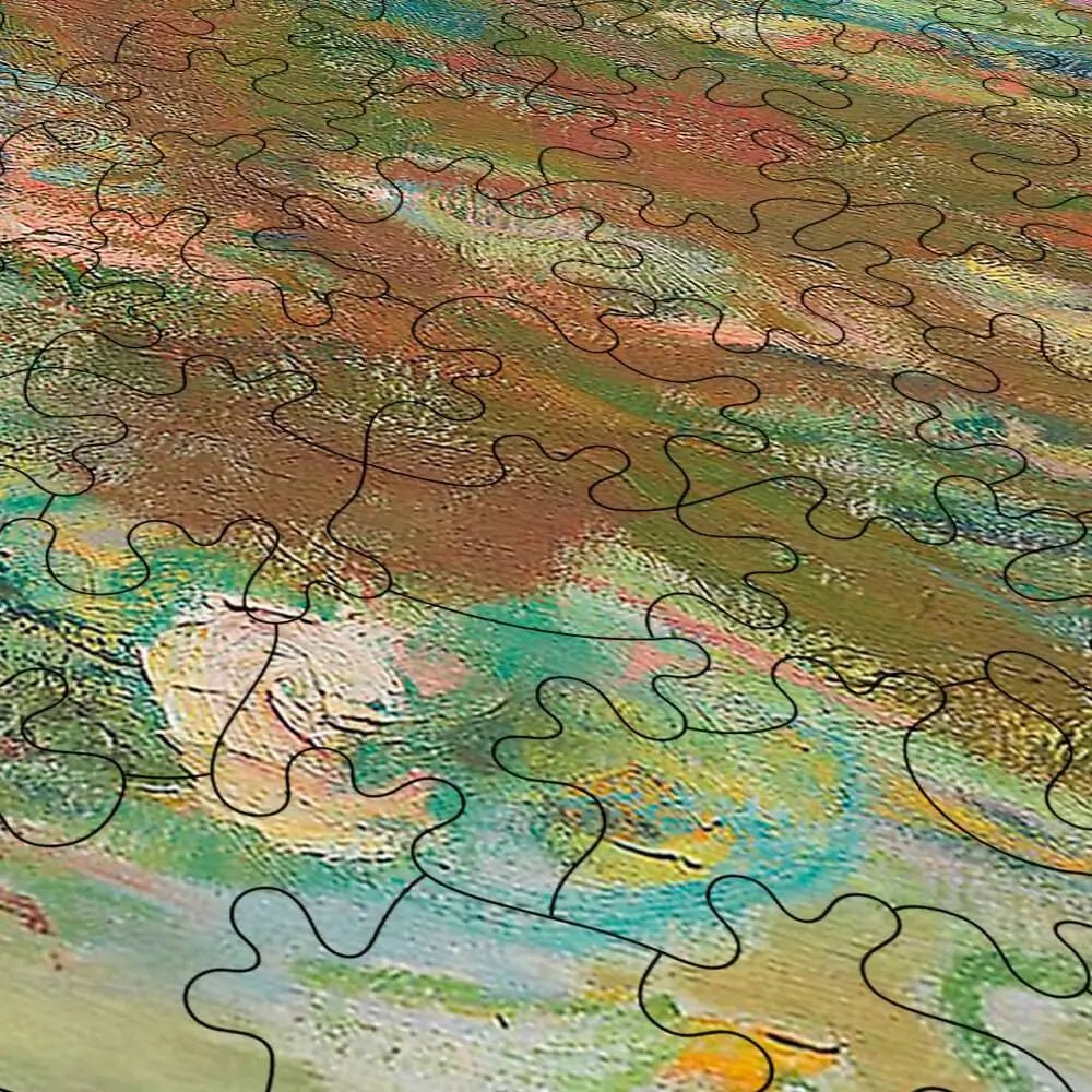 Water Lily Pond Puzzle - PuzzlesPrint