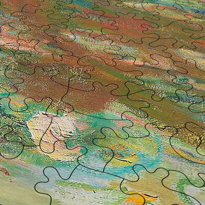 Water Lily Pond Puzzle - PuzzlesPrint