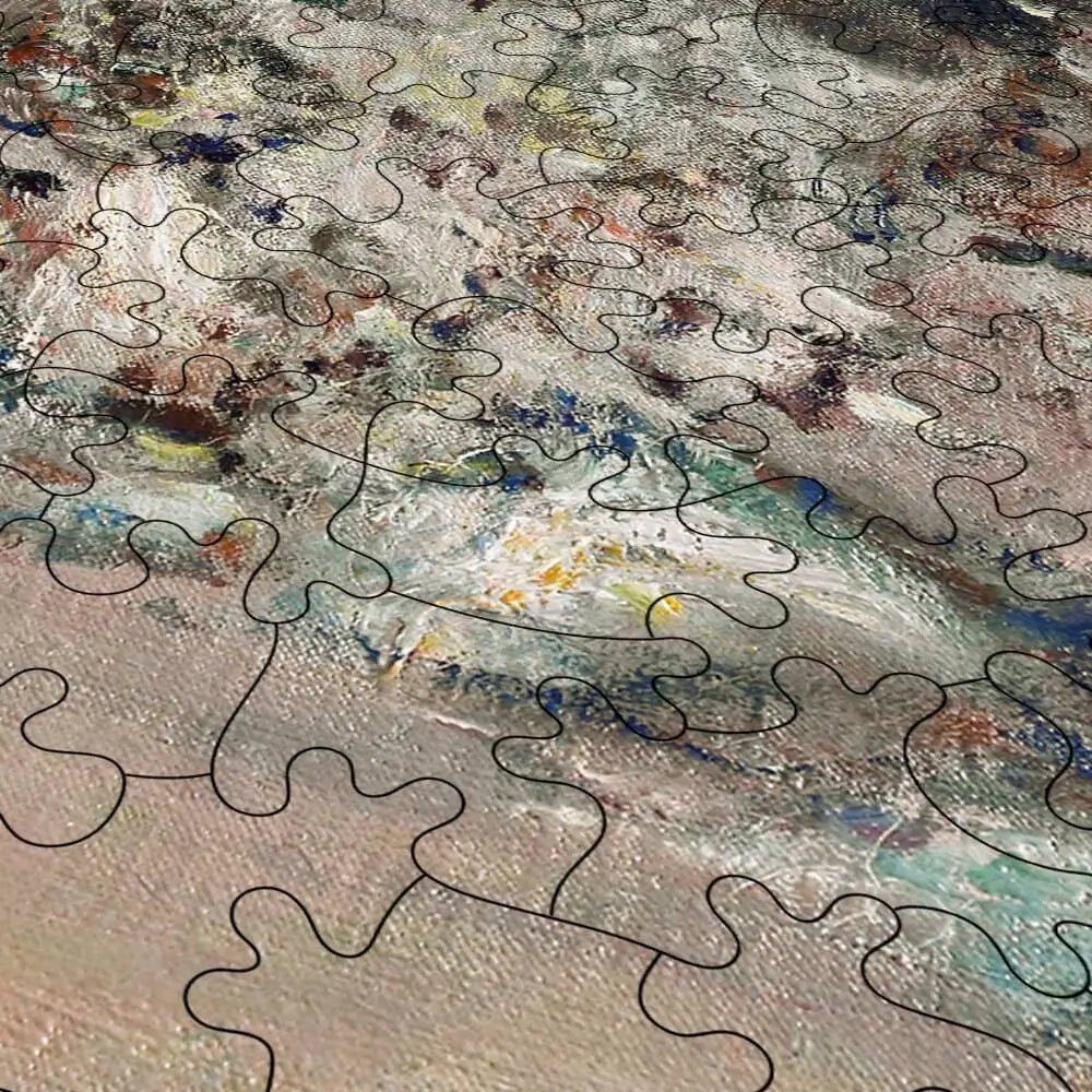 The Cliffs at Étretat Puzzle - PuzzlesPrint