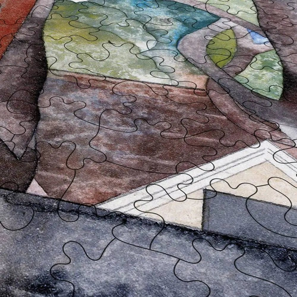 Rooftops and Trees Puzzle - PuzzlesPrint