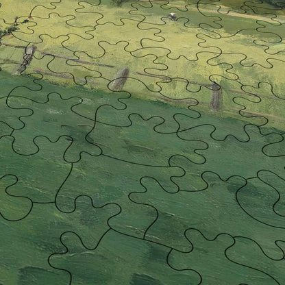 Landscape at Les Pâtis, Pontoise Puzzle - PuzzlesPrint