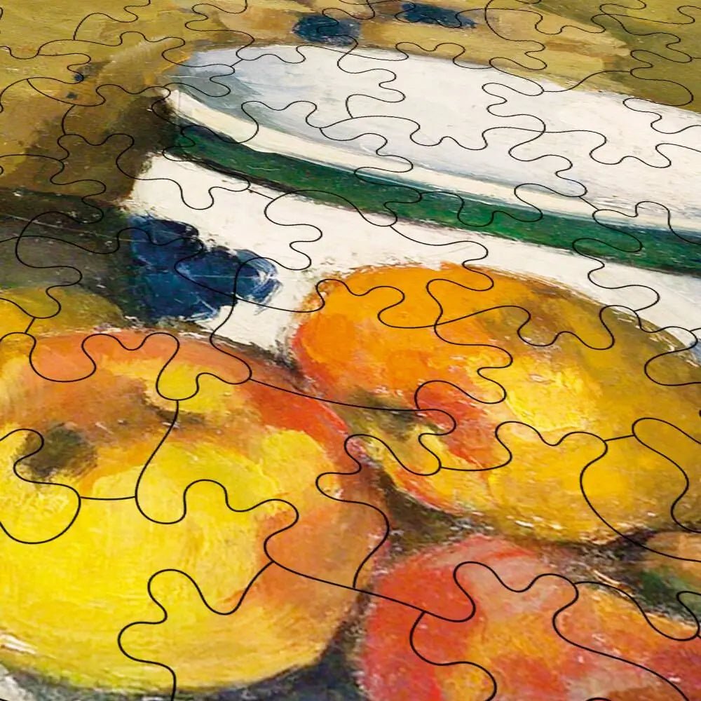 Still Life with Jar, Cup, and Apples Puzzle - PuzzlesPrint