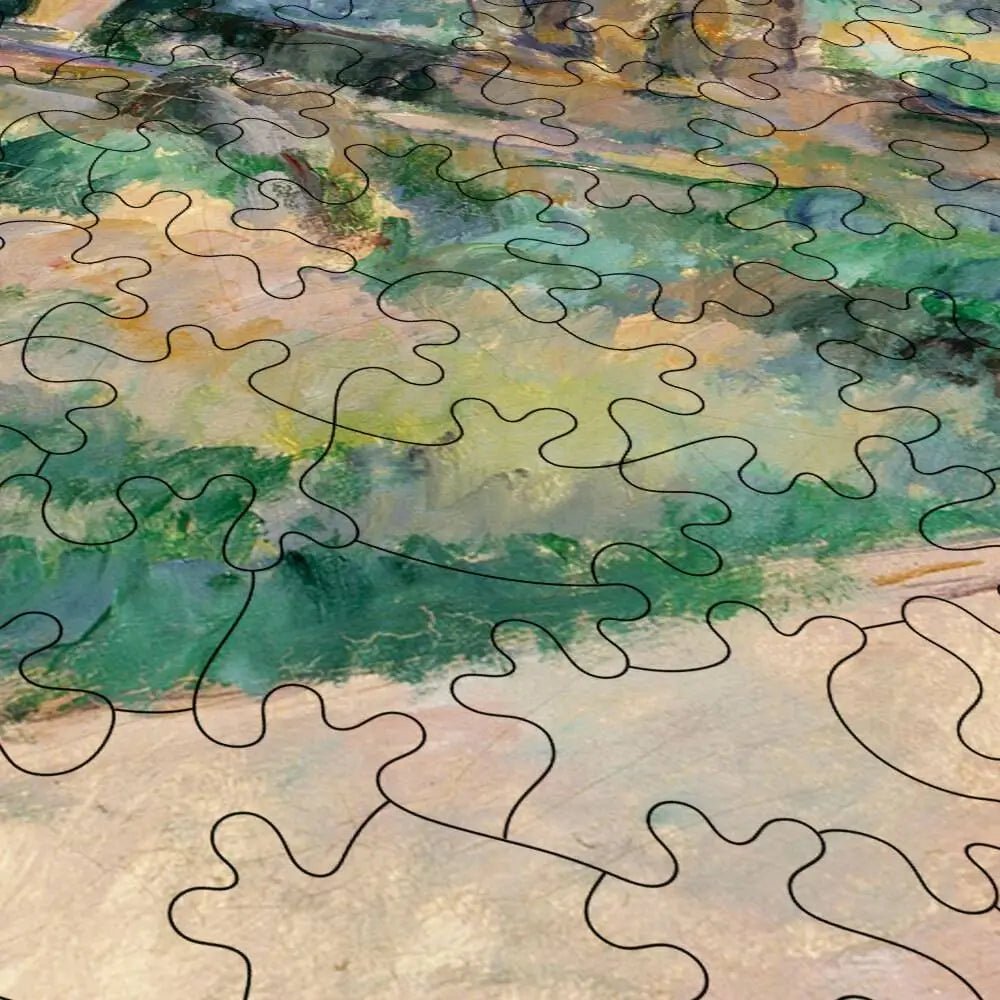 The Pool at Jas de Bouffan Puzzle - PuzzlesPrint