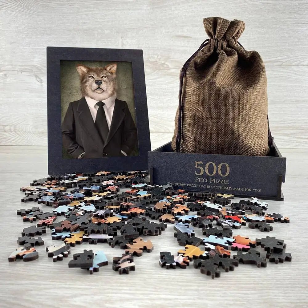 Wolf Puzzle - PuzzlesPrint