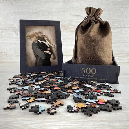 Elephant Puzzle - PuzzlesPrint