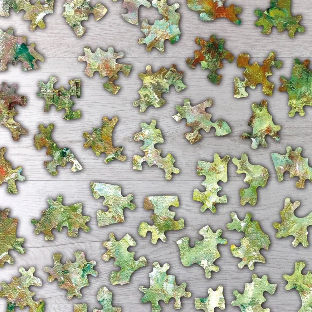 Bridge over a Pond of Water Lilies Puzzle - PuzzlesPrint