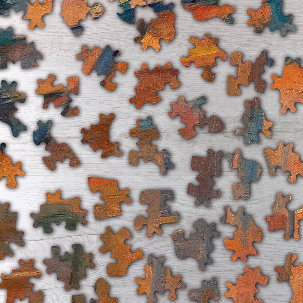 Rocks and Branches at Bibémus Puzzle - PuzzlesPrint