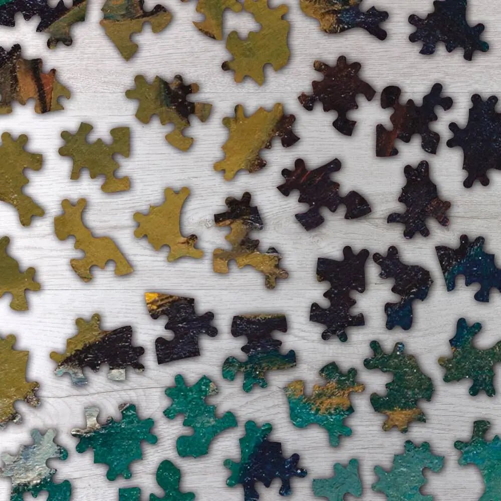 Two Tahitian Women Puzzle - PuzzlesPrint