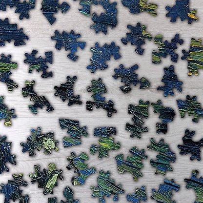 Starry Night Over the Rhone Puzzle - PuzzlesPrint