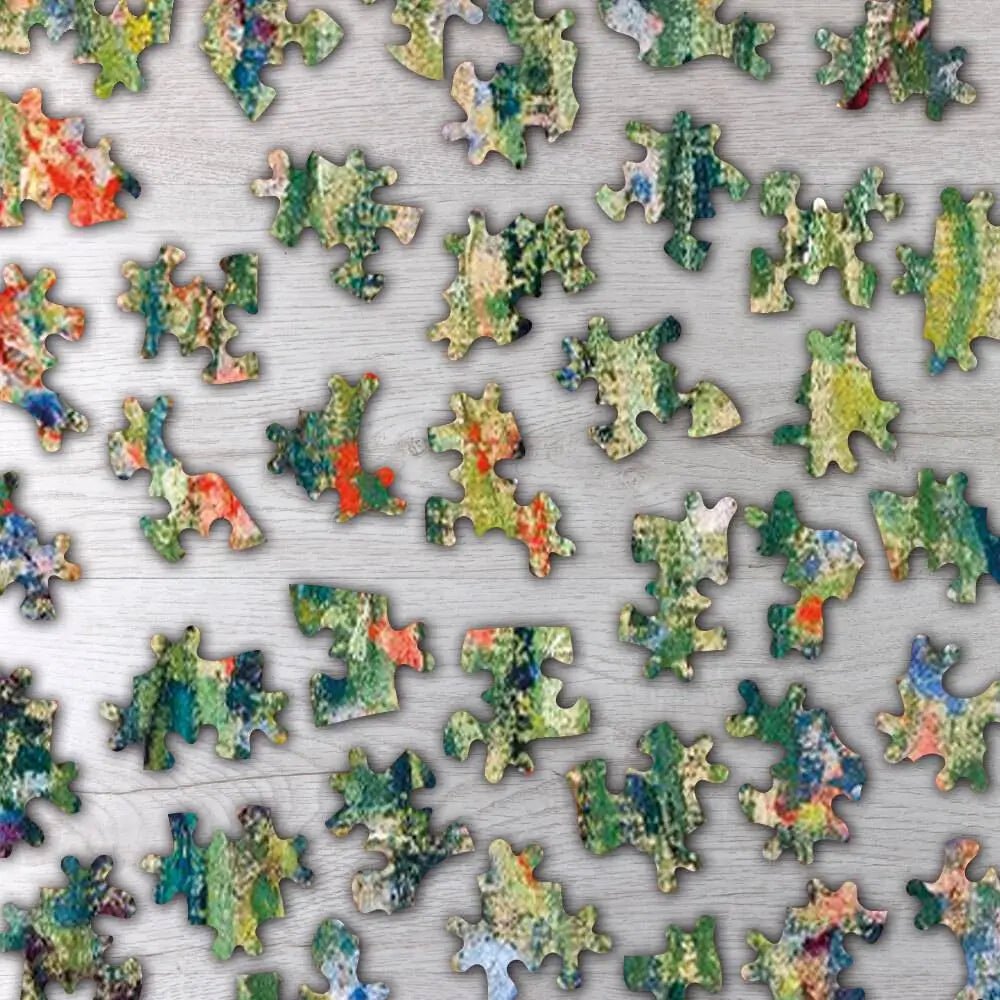 Rounded Flower Bed Puzzle - PuzzlesPrint